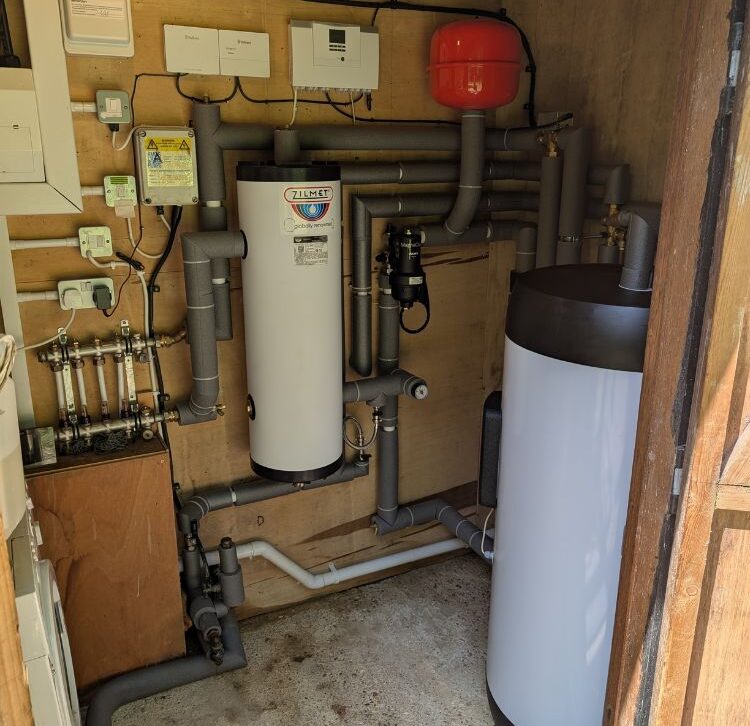 ASHP & Heat Pump Cylinder Install in East Hoathly