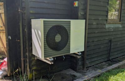 Air Source Heat Pump & Heat Pump Cylinder Install in East Hoathly