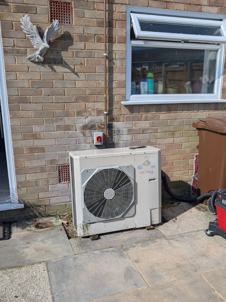 Before Image - Air Source Heat Pump Installation in Herstmonceux